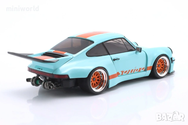 PORSCHE 911 KS-R by Khyzyl Saleem Blue Racer 2026 - мащаб 1:18 на Solido моделът е нов в кутия, снимка 2 - Колекции - 54709023