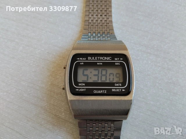 Лот ретро часовници Buletronic и Timeton, снимка 3 - Мъжки - 55079528
