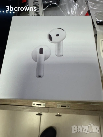 Слушалки APPLE AIRPODS 4TH GEN БЕЗЖИЧНА ВРЪЗКА, бели, снимка 4 - Слушалки, hands-free - 54006460