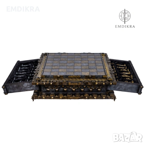 Шах - ръчна изработка AXIS Board, снимка 7 - Шах и табла - 54901282