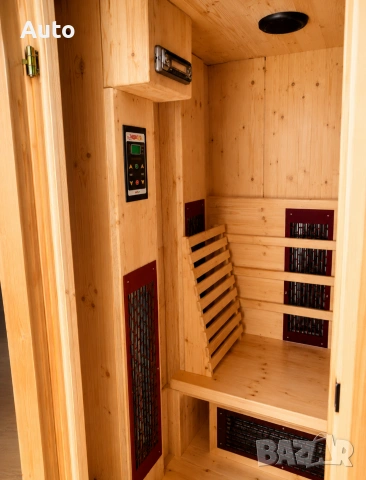 Швейцарска инфрачервена сауна THERMOSPA TF-140 ECK – 2/3 местна, снимка 3 - Други стоки за дома - 55063658