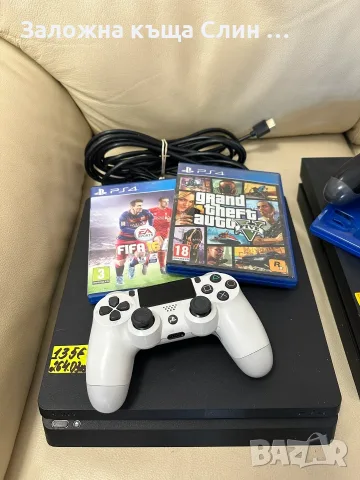 Sony PlayStation 4 slim 500GB Подарък игри , снимка 3 - PlayStation конзоли - 55510021