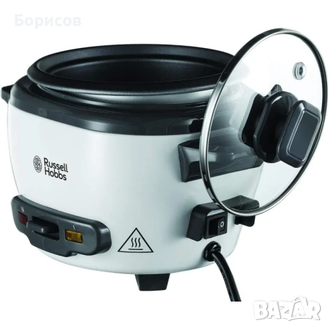 Оризоварка Russell Hobbs Medium Rice Cooker (27030-56) 0.8L, снимка 4 - Мултикукъри - 55070680