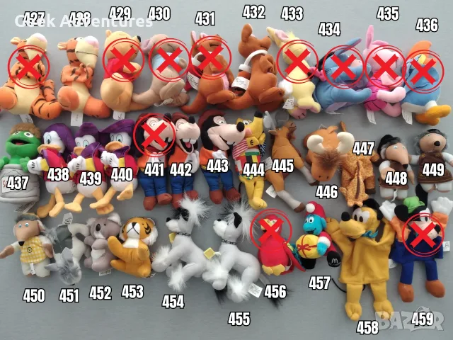 McDonalds Toys / Макдоналдс Играчки от 90те Винтидж Колекционерски, снимка 10 - Колекции - 46745216