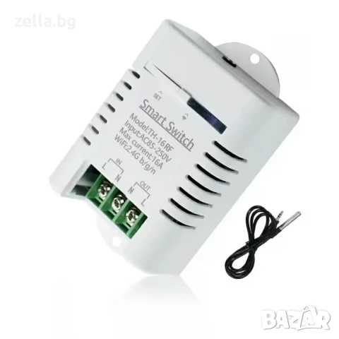 Интелигентен WiFi термостат Tuya Smart със сензор DS18B20, 220V 16A – за подово отопление 10320, снимка 8 - Друга електроника - 54663549