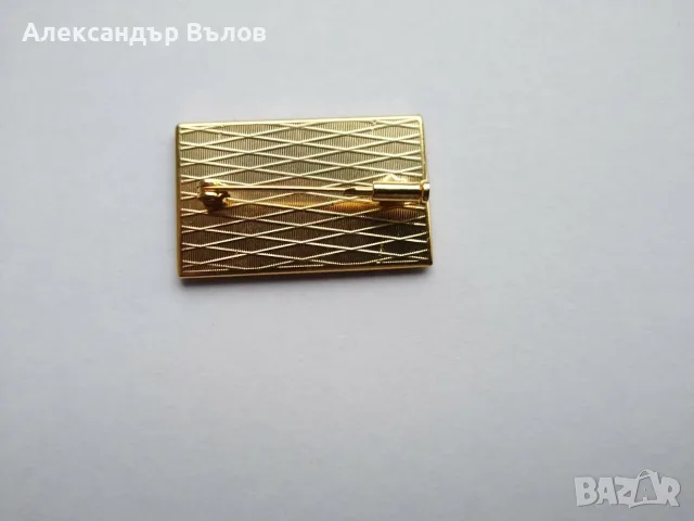 Стара брошка инкрустация Толедо Испания Ваза с цветя, снимка 2 - Колекции - 55394863