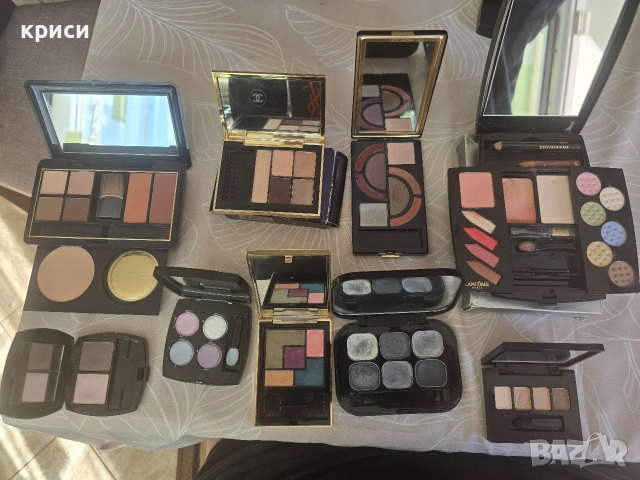 Сенки на Chanel, Gucci, Estee Lauder, Lancome, YSL
