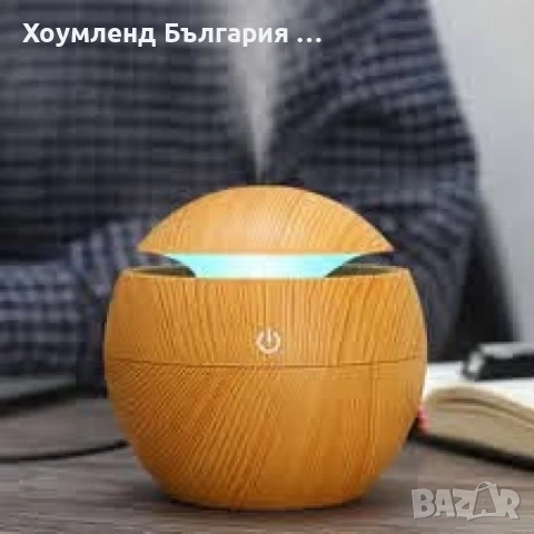 Арома дифузер със светлинни ефекти - овлажнител сфера 150 мл, снимка 3 - Овлажнители на въздух - 54302085