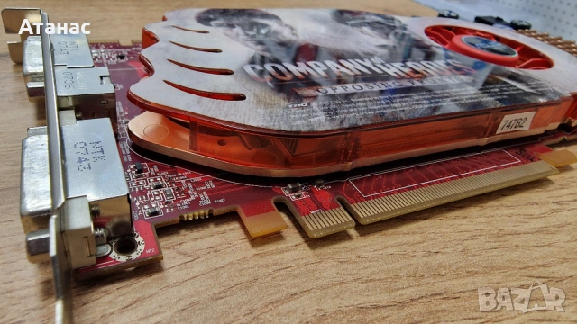 Рядък модел ATI HD3850 Special Edition с масивно медно охлаждане – Перфектна, Тествана, снимка 4 - Видеокарти - 54496245