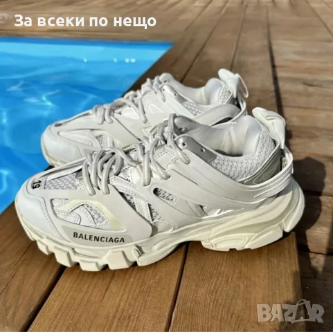 Balenciaga Track White Унисекс👟Дамски Маратонки👟Мъжки Спортни Обувки Код ch72, снимка 3 - Маратонки - 55482118