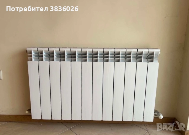 Алуминиеви радиатори 2 броя, снимка 2 - Радиатори - 54655846