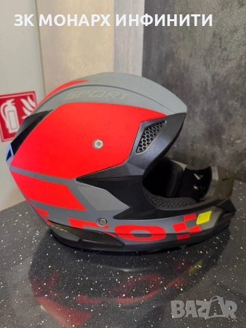 Кросова каска ORZ Sport Full/ L размер, снимка 2 - Спортна екипировка - 55107472