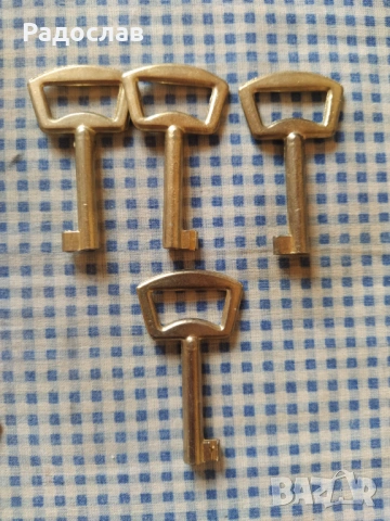 стари ключове за мебели , снимка 2 - Други - 54090495
