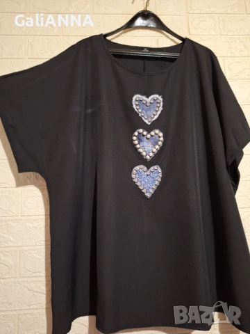 НОВА СТРАХОТНА ТУНИКА 4XL, снимка 6 - Туники - 54813898