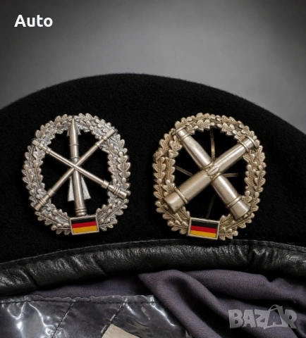 Цена:30€ Оригинална черна военна барета Bundeswehr (Германия), снимка 2 - Антикварни и старинни предмети - 55050129
