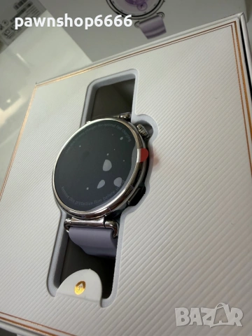 Смарт часовник Huawei Watch GT 6, 41MM, Steel Stainless Steel Case, Purple Fluoroelastome, снимка 2 - Смарт часовници - 54676826