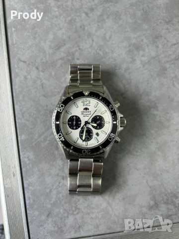 Orient Mako Solar Chronograph-Sapphire Crystal-200m. , снимка 2 - Мъжки - 55154721