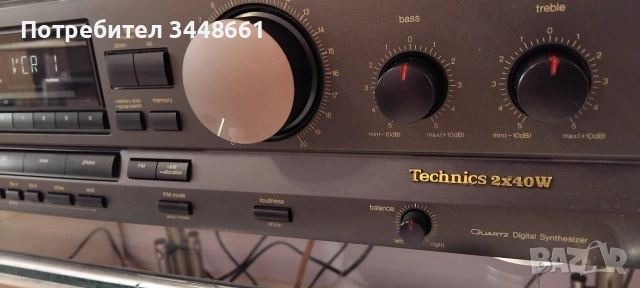 Продавам Technics-SA-GX100, снимка 3 - Ресийвъри, усилватели, смесителни пултове - 54429662
