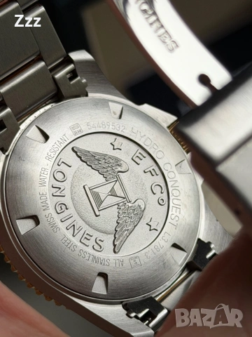 Автоматичен часовник Longines HydroConquest 42мм, снимка 17 - Мъжки - 55003683