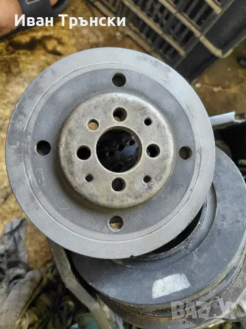 Оригинална демпферна шайба колянов вал за VW Golf 4 / Audi A3 / Skoda / Seat 1.9 TDI - 038105243