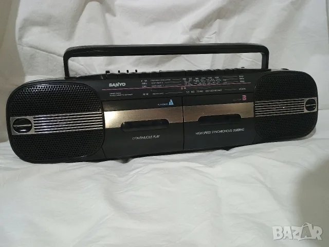 Радиокасетофон SANYO MW 717., снимка 3 - Радиокасетофони, транзистори - 55394513