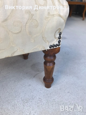 Табуретка винтидж , снимка 4 - Дивани и мека мебел - 54069309