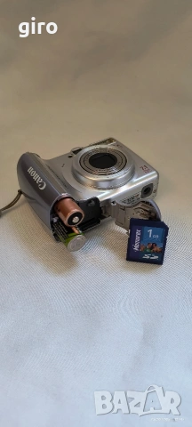 Фотоапарат Canon PowerShot A550 в, снимка 12 - Фотоапарати - 55175093