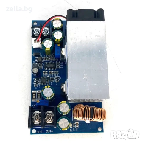 DC-DC Step-Down преобразувател 600W 25A 12-75V с регулиране на CV/CC – за зареждане на батерии 10450, снимка 16 - Друга електроника - 54703278