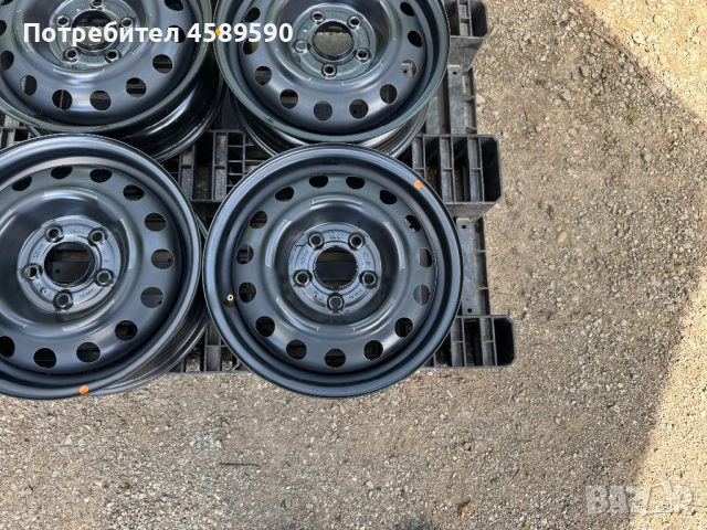 4бр.Оригинални железни джанти 15цола 5x114.3 за Hyundai,Kia,Mitsubishi,Mazda, снимка 4 - Гуми и джанти - 54942269