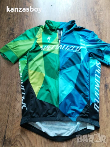 specialized - страхотно мъжко джърси L УМАЛЕНО, снимка 5 - Спортни дрехи, екипи - 54825295