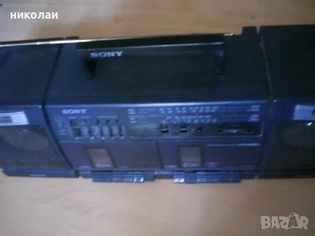 SONY радиокасетофон работи, снимка 3 - Други - 49175270