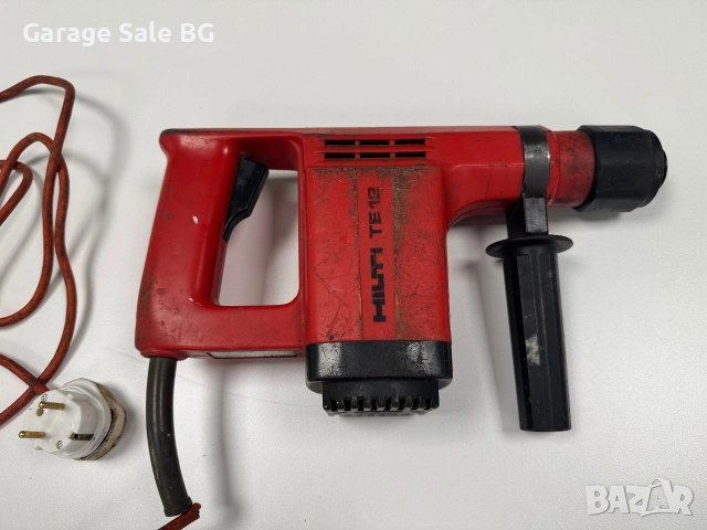 Hilti TE 12 SDS перфоратор с оригинален куфар, снимка 5 - Перфоратори - 55126161