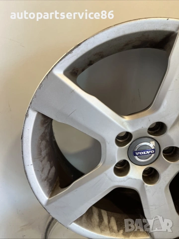 Оригинални алуминиеви джанти за Volvo C30 (2012 г.), размер 7Jx17, ET52.5, OEM номер: 31290177., снимка 4 - Гуми и джанти - 55074854