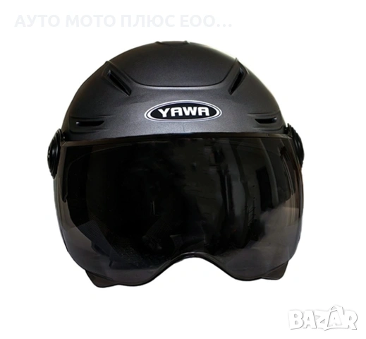 Каска за мотор с тъмен визьор - Сив Мат, снимка 2 - Аксесоари и консумативи - 54221804