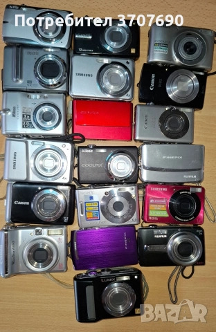 Sony, Canon, Nikon Компакни цифрови камери., снимка 2 - Фотоапарати - 54564146