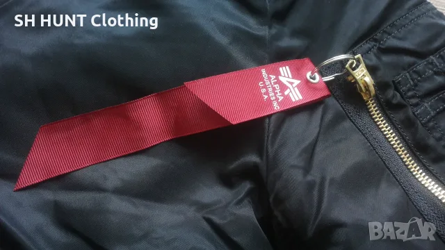 ALPHA INDUSTRIES MA-1 BOMBER Two Face Jacket Размер S мъжко двулицево яке - 25-69, снимка 12 - Якета - 55681275
