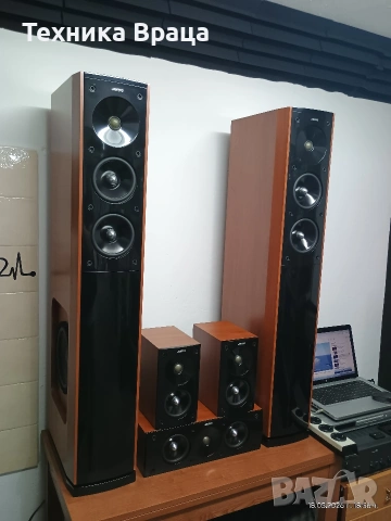 JAMO S 606 5.0 Магазинно състояние! Звук без компромис! Изпращам видео. 