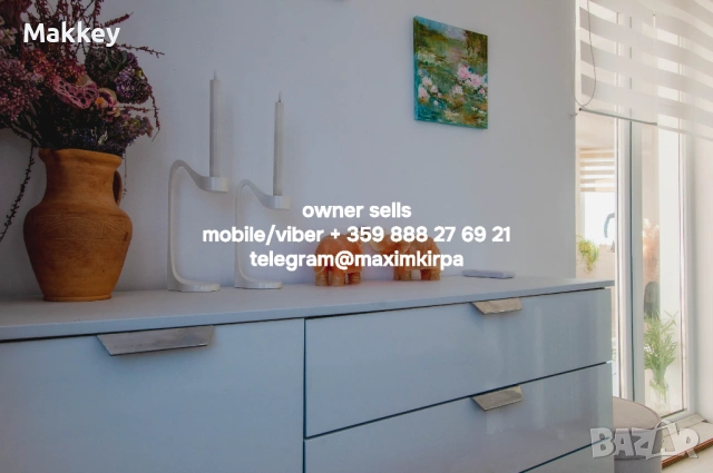 Апартамент с дизайнерски ремонт и уникална панорама!, снимка 16 - Апартаменти - 54146720