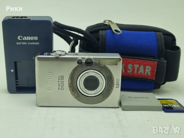Canon Digital Camera IXUS 50 PowerShot SD400 5.0MP Silver