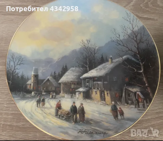 Колекционерски порцеланови чинии Tirschenreuth Bavaria – лимитирана серия, 1993 и 1997 г., снимка 2 - Други ценни предмети - 55683660