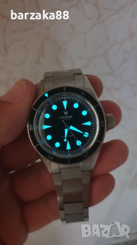 Мъжки самонавиващ часовник lorier Neptune 24 jewels , снимка 18 - Мъжки - 55193114