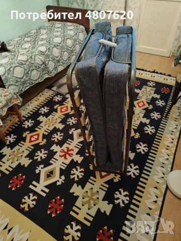  Походно легло, снимка 2 - Спални и легла - 54311243