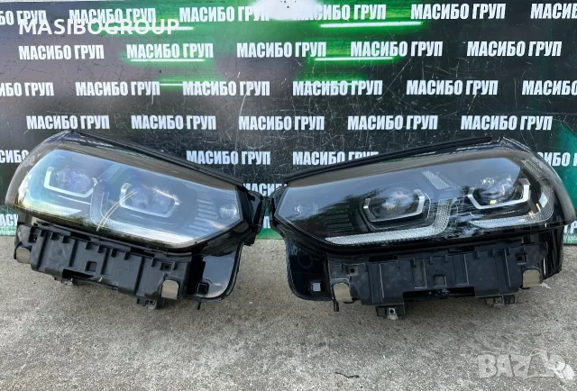 Фарове BMW LED фар Black Shadow Line за Бмв Х3 Г01 фейс Bmw X3 G01 Bmw X4 G02 LCI, снимка 2 - Части - 44436281