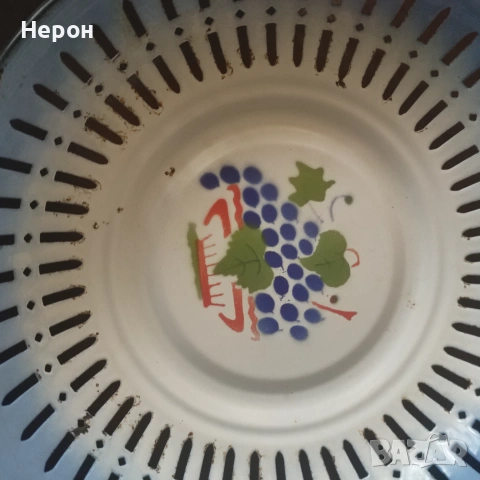 Емайлиран панер, снимка 5 - Аксесоари за кухня - 55197438