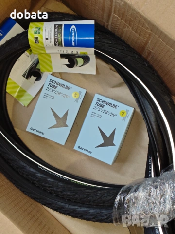Schwalbe Green Marathon 28 x 1.65" / 622 x 44 mm, снимка 4 - Части за велосипеди - 54541471