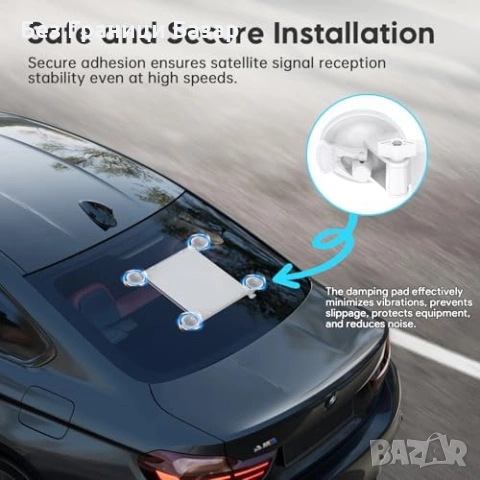 Нова Стойка с вакуумно захващане за Starlink Mini Mini X Автомобил RV Лодка Слънчев люк и прозорец, снимка 5 - Аксесоари и консумативи - 54724213