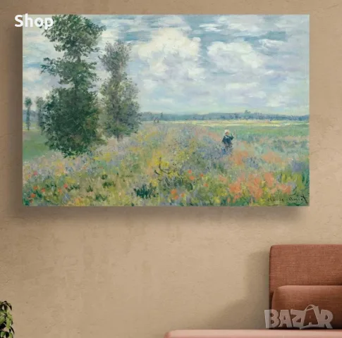 Картина на платно на Claude Monet, снимка 2 - Картини - 55546359
