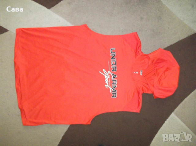 Суичър без ръкави UNDER ARMOUR  мъжки,ХЛ, снимка 3 - Спортни дрехи, екипи - 55093560