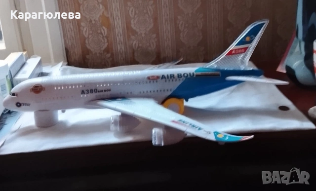 Сглобяем интерактивен детски самолет модел Airbus A380