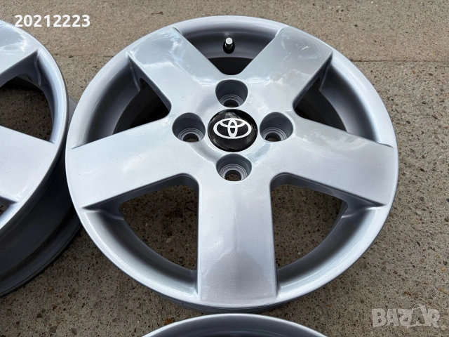 4 броя алуминиеви джанти за Toyota Aygo 14, снимка 9 - Гуми и джанти - 55176472